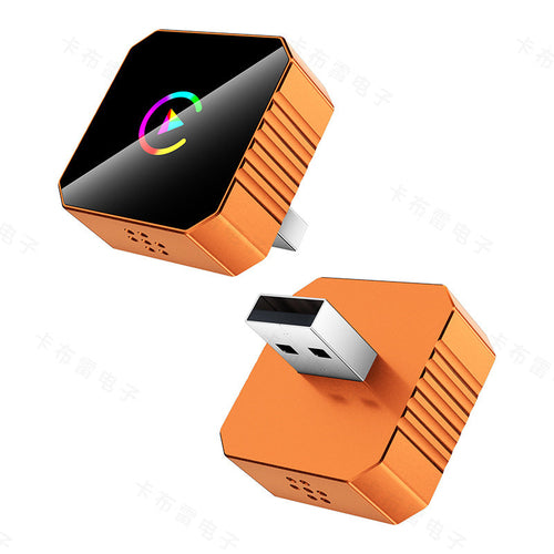 Hot-Selling Car Wireless Carplay Box Orange 2in1 Car-Machine