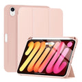 iPad Mini 6 Case with Pencil Holder Pink